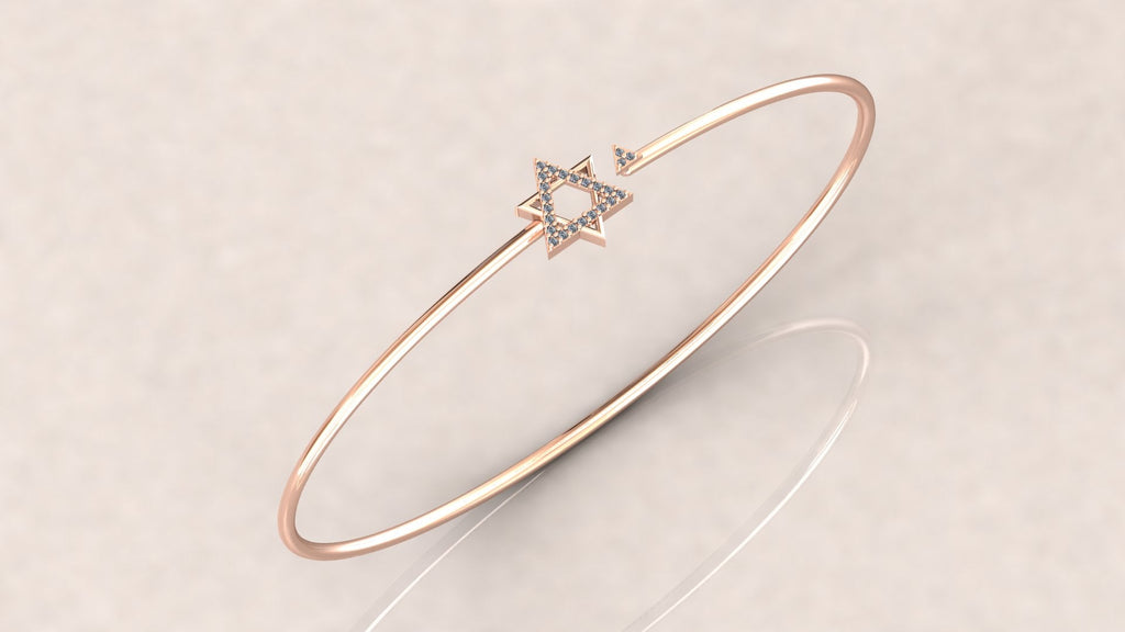 Star Diamond Bangle