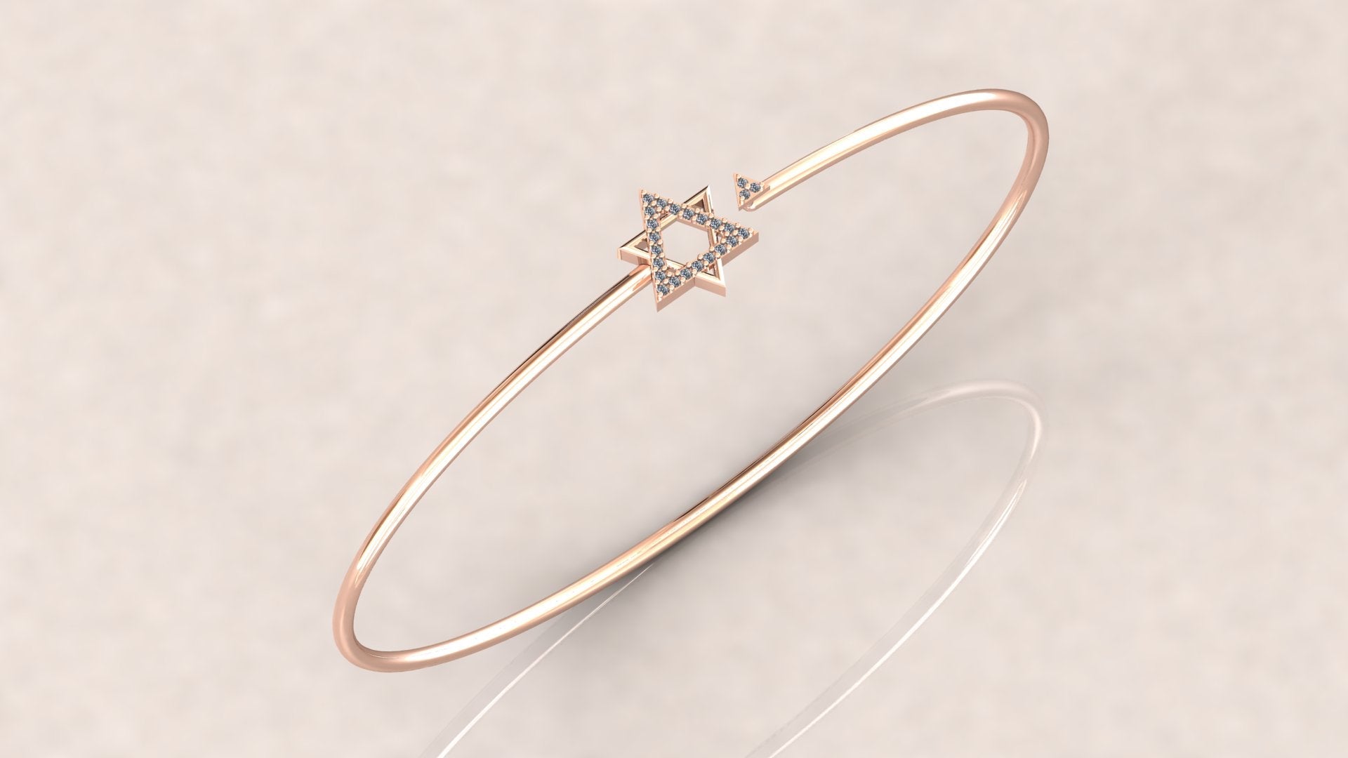 Star Diamond Bangle